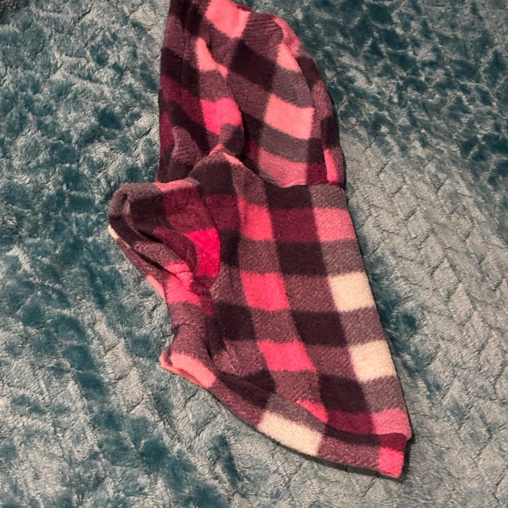Plaid Dog jacket in Pink and Black
